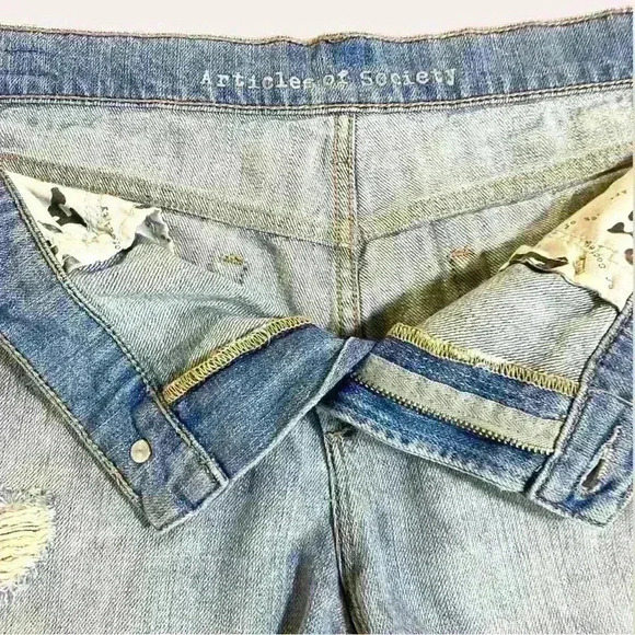 Articles of Society Blue Jean Shorts Size 29 - Picture 6 of 13
